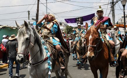 Riña entre comerciantes retrasó Viacrucis de Iztapalapa