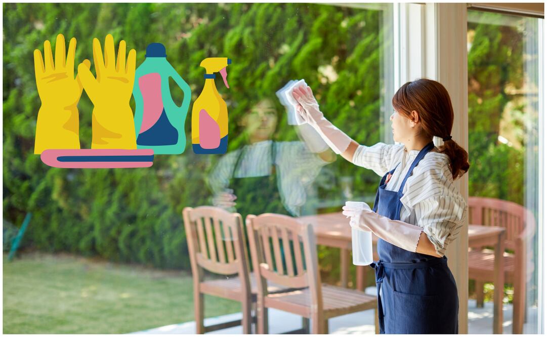 La mejor fórmula para dejar tus vidrios, espejos y ventanas sin manchas. Foto: Canva
