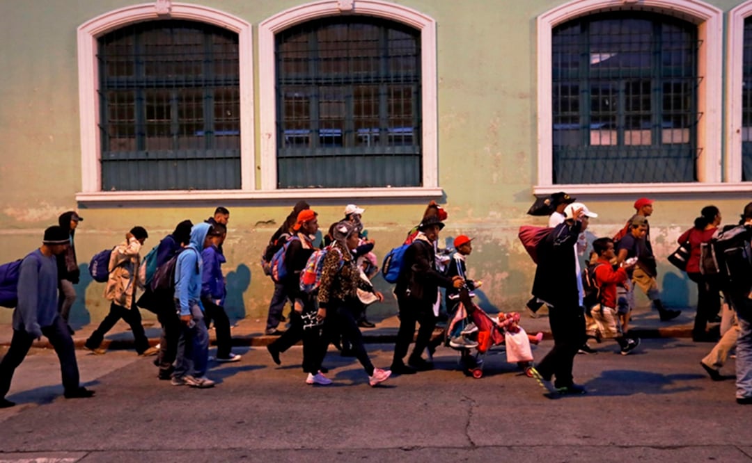 Los indocumentados fueron trasladados a un albergue del Instituto Guatemalteco de Migración. Foto: EFE