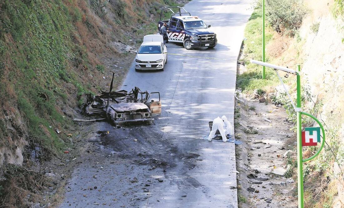 Para lograr la fuga, los hampo- nes estallaron dos carro bomba. Foto: Especial.