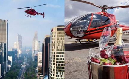 ¿Cuánto cuesta un tour en helicóptero por CDMX?