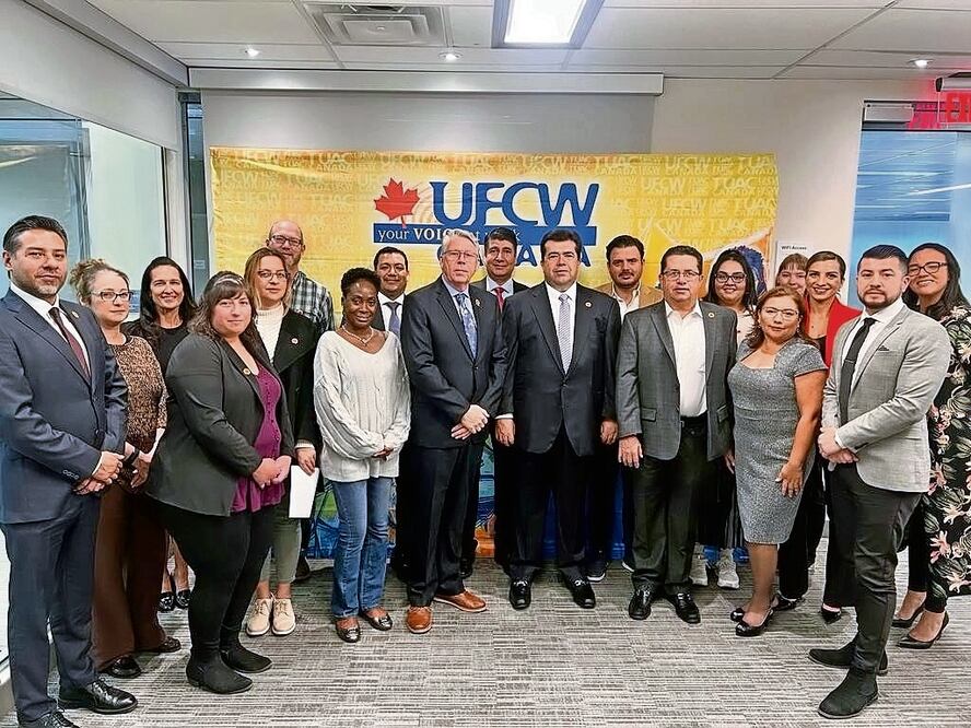 La Confederación Autónoma de Trabajadores y Empleados de México (CATEM) firma convenio con la UFCW y fortalece su liderazgo en México y su posición internacional que la colocan como la mejor opción sindical. Foto: Especial