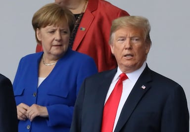 Alemania es "prisionera" de Rusia, dice Trump previo a cumbre de la OTAN