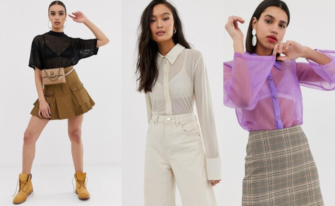 Las transparencias serán el must have de la temporada. Foto: cortesía