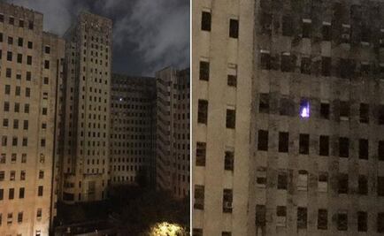 "Árbol de Navidad fantasmal" causa conmoción en Facebook 