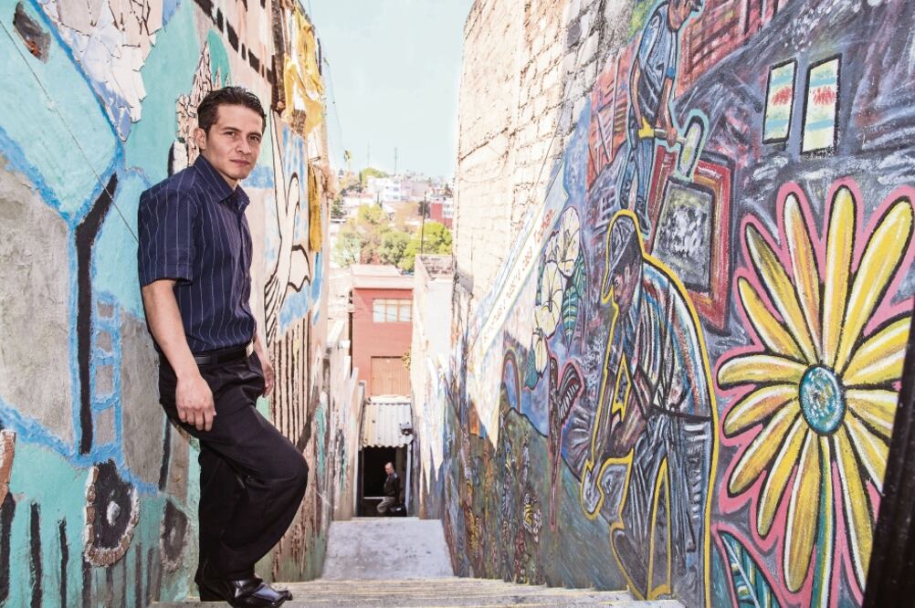 En espera de que se defina su situación legal, el nicaragüense Michael García Torres actualmente pasa sus días en el albergue de la Casa Tochán (Nuestra Casa, en nahuátl), en un barrio de la Ciudad de México. (Fotos: GERMÁN ESPINOSA)