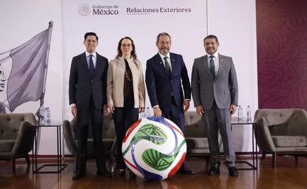Copa FIFA 2026: Presentan a diplomáticos en México protocolos; SRE inaugura sesión para embajadas