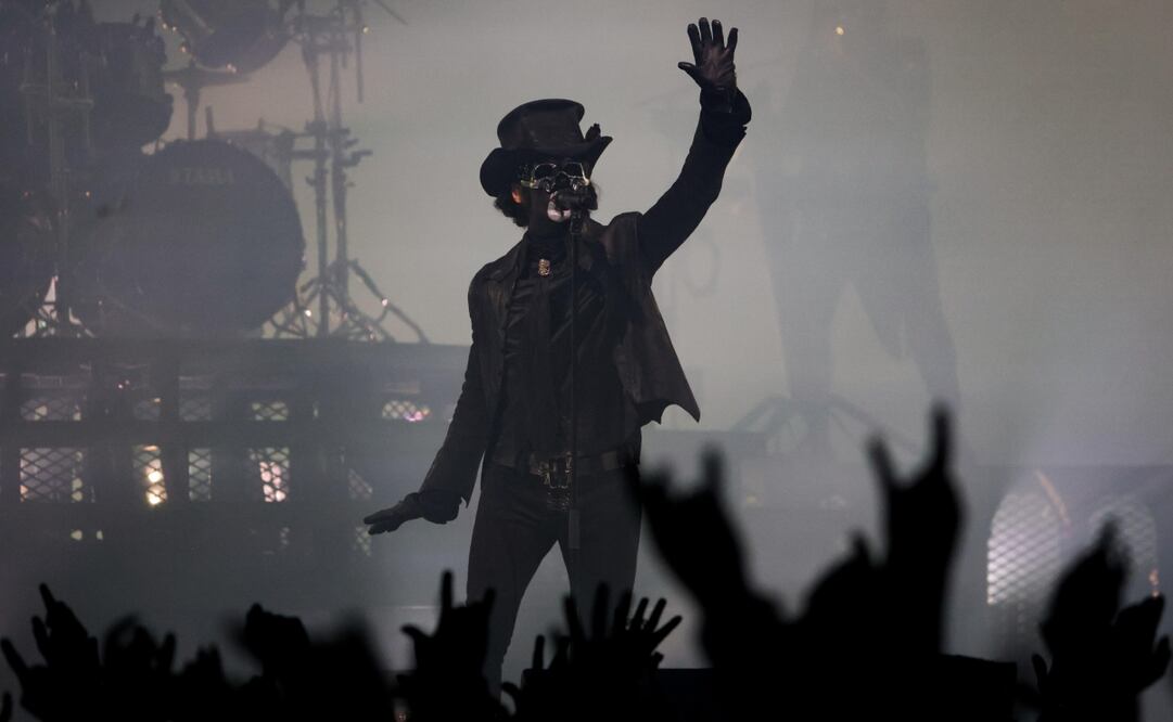 La banda sueca durante su concierto en el Palacio de los deportes. FOTOS: DIEGO SIMÓN SÁNCHEZ