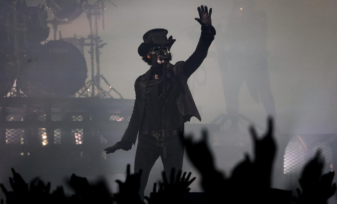 La banda sueca durante su concierto en el Palacio de los deportes. FOTOS: DIEGO SIMÓN SÁNCHEZ