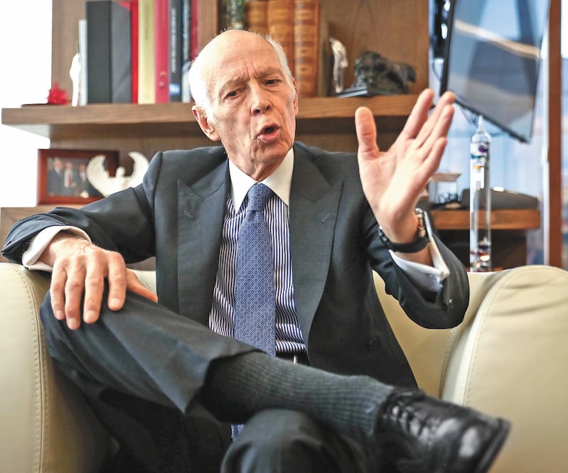 Luis Niño de Rivera, Presidente de la Asociación de Bancos de México. Foto: ARCHIVO EL UNIVERSAL