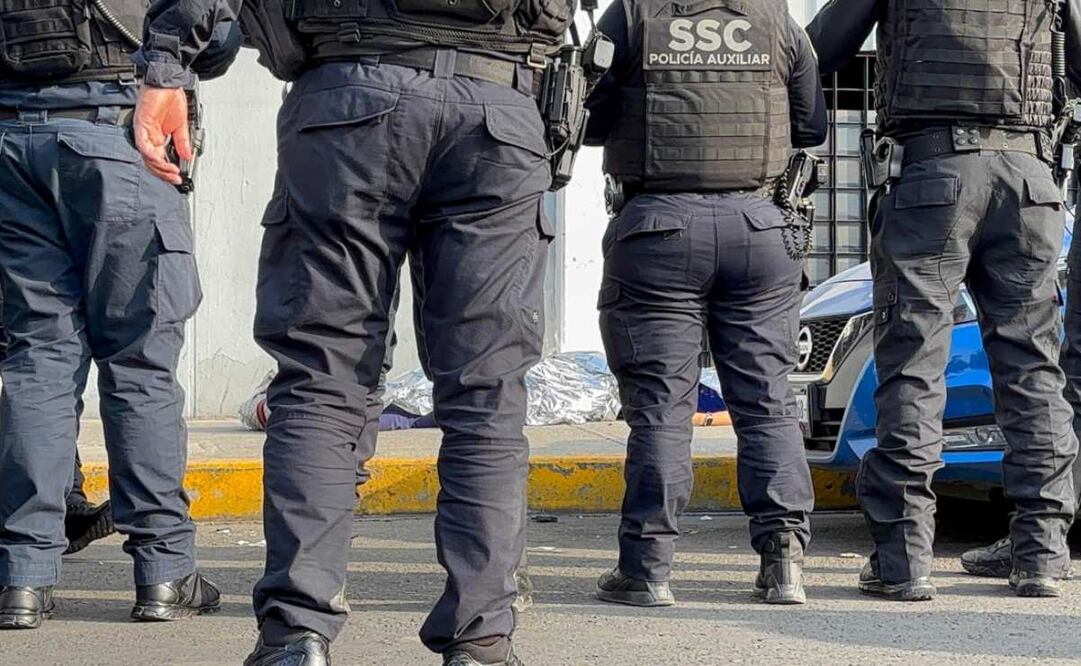 Este jueves ocurrió un doble homicidio en calles de la alcaldía Cuauhtémoc (27/02/2025). Foto: Axel Sánchez / EL UNIVERSAL