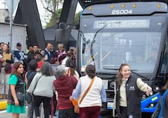 En su primer día de operaciones, Línea 14 del Trolebús solo opera en dos paradas; bloqueos impiden servicio normal