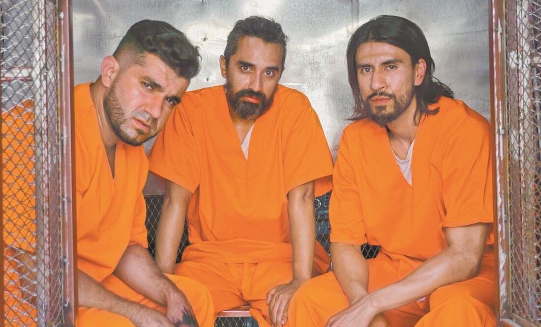 Mario Iván Cervantes, Oswaldo Rada y Jesús Hernández están entre los actores profesionales que se metieron en la aventura de filmar en la cárcel. Fotos: Cortesía Chrystian Mayorga y Gil Espejo
