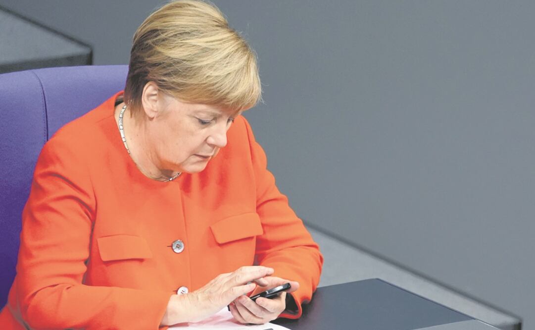 Expuest a. La canciller Angela Merkel, en una imagen del pasado 27 de septiembre de 2018. Ella fue afectada por la filtración masiva. Foto: ALEXANDER BECHER. EFE