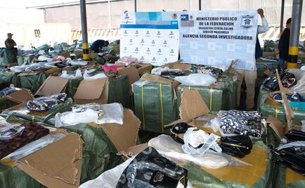 PGR asegura 3 mil 696 objetos piratas y ocho comercios en la CDMX