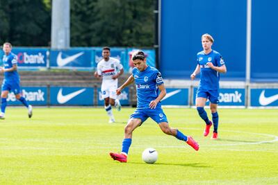 Gerardo Arteaga, elogiado en su debut con el Genk