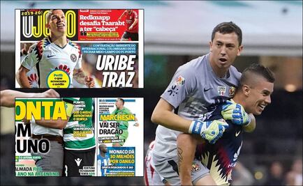 Portadas en Portugal le dan bienvenida a Mateus y Marchesín