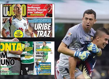 Portadas en Portugal le dan bienvenida a Mateus y Marchesín