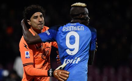 El Napoli y el Chucky Lozano derrotan al Salernitana de Memo Ochoa