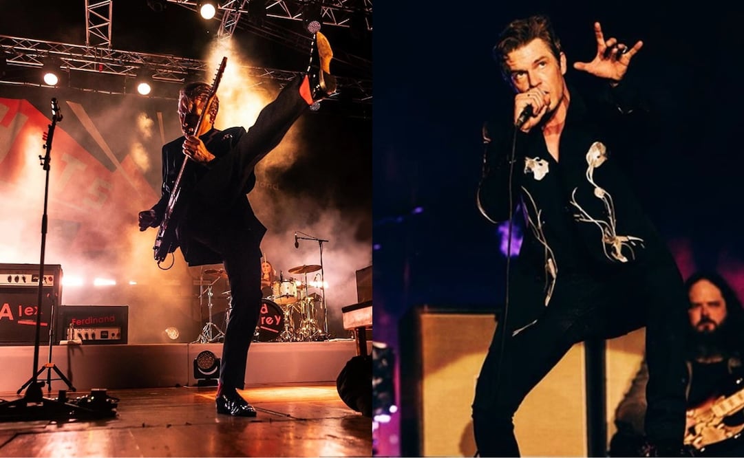 Franz Ferdinand será la banda que abra los conciertos de The Killers en México.
Fotos: Instagram