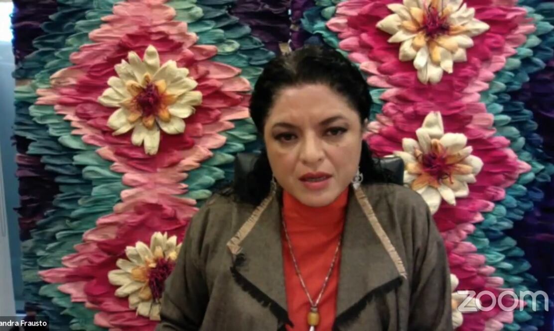 Alejandra Frausto, secretaria de cultura. Foto: Captura