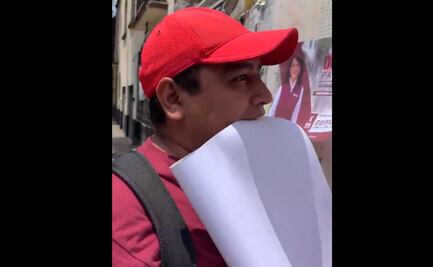 Laisha Wilkins levanta denuncia tras agresión de sujeto que pegaba propaganda de Padierna