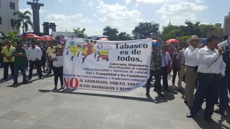 Continúan protestas contra gasolinazo en Villahermosa