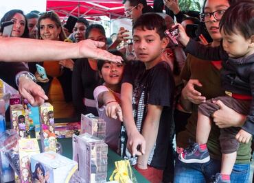 Recolectan más juguetes bélicos que armas reales en campaña de canje en Tlaxcala