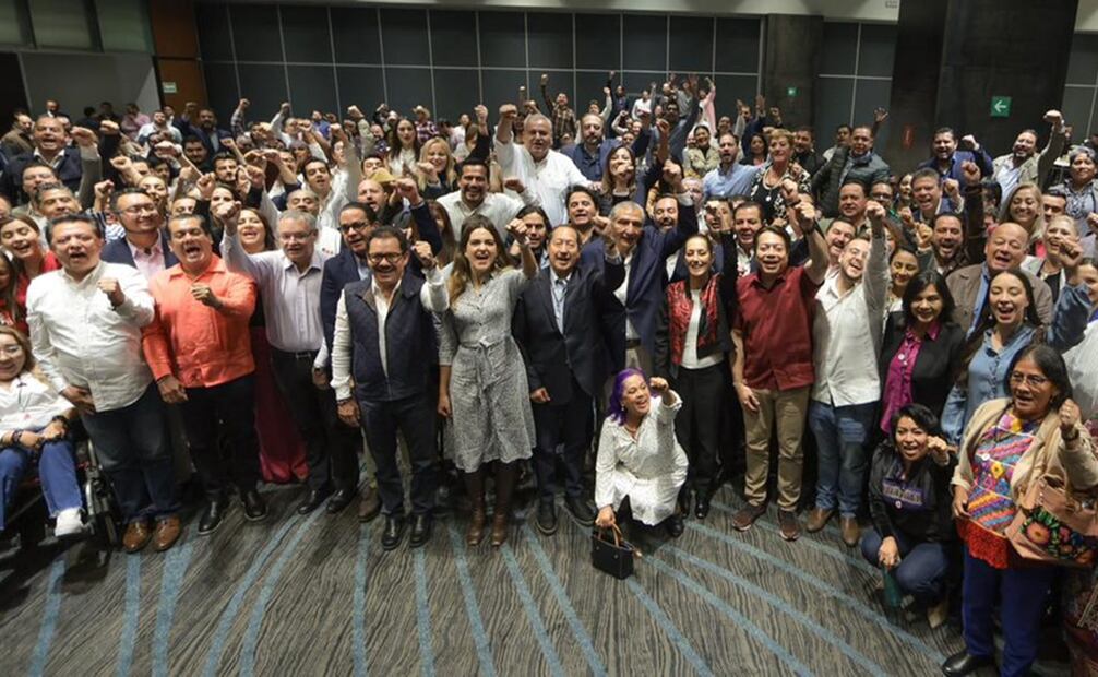 Reunión de Morena. Foto: Especial