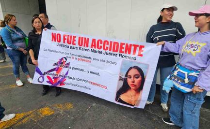 Familiares de Karen Mariel se manifiestan en calles del centro de la CDMX; exigen investigar su muerte como feminicidio