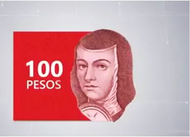 El nuevo billete de 100 pesos con imagen de Sor Juana está por salir