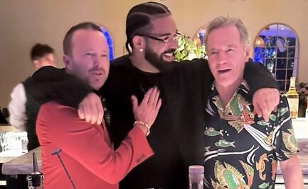 Drake celebra su cumpleaños al lado de Walter White y Jesse Pinkman