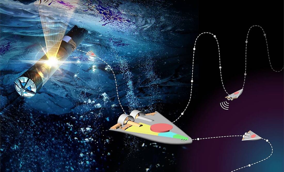 Microrrobots nadadores buscan vida extraterrestre. Foto: Tomada del Twitter @NASAJPL