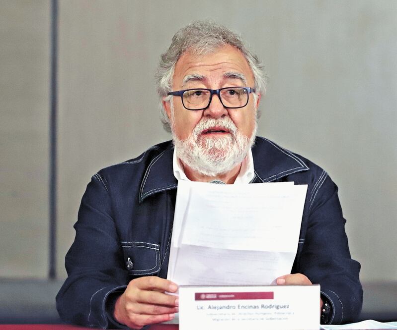 Alejandro Encinas informará sobre el caso de Nuevo Laredo. Foto: ARCHIVO EL UNIVERSAL