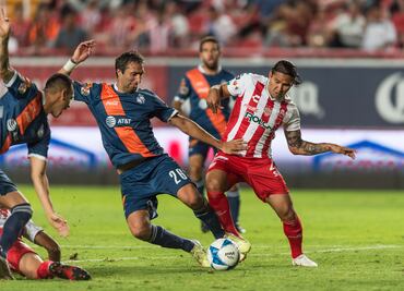 Necaxa rescata empate ante el Puebla