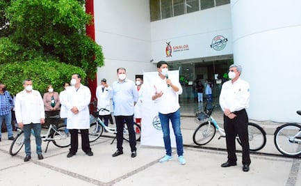 Dan membresías para uso de bicicletas públicas a personal de Salud en Sinaloa