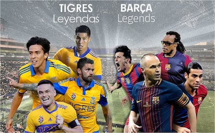 Tigres enfrentará al FC Barcelona: anuncian partido de leyendas en el Volcán