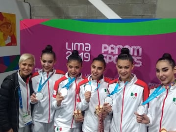 México gana medalla de plata en Gimnasia Rítmica 