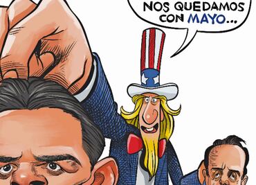 Cachetada con guante de box