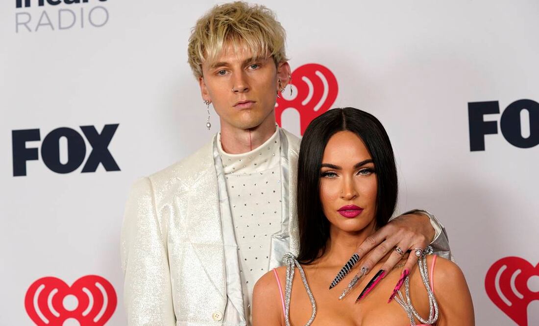Machine Gun Kelly y Megan Fox. Foto: Archivo AP