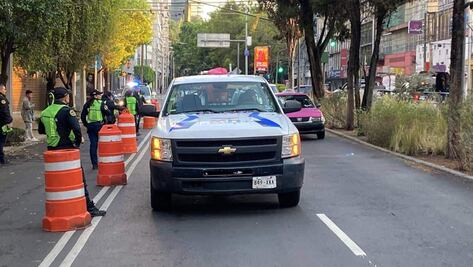Realizan operativos contra comercio informal en zona de Polanco, en la alcaldía Miguel Hidalgo