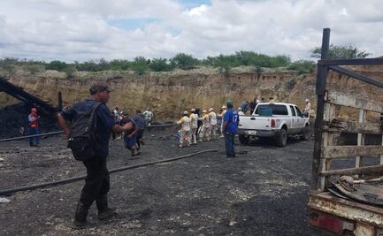 Intensifican labores para rescatar a tres trabajadores atrapados en mina de Coahuila