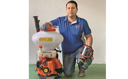 “Todo el mundo quería desinfectar y el certificado”