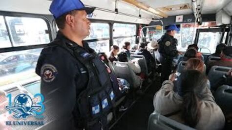 Policías vigilarán micros en Iztapalapa