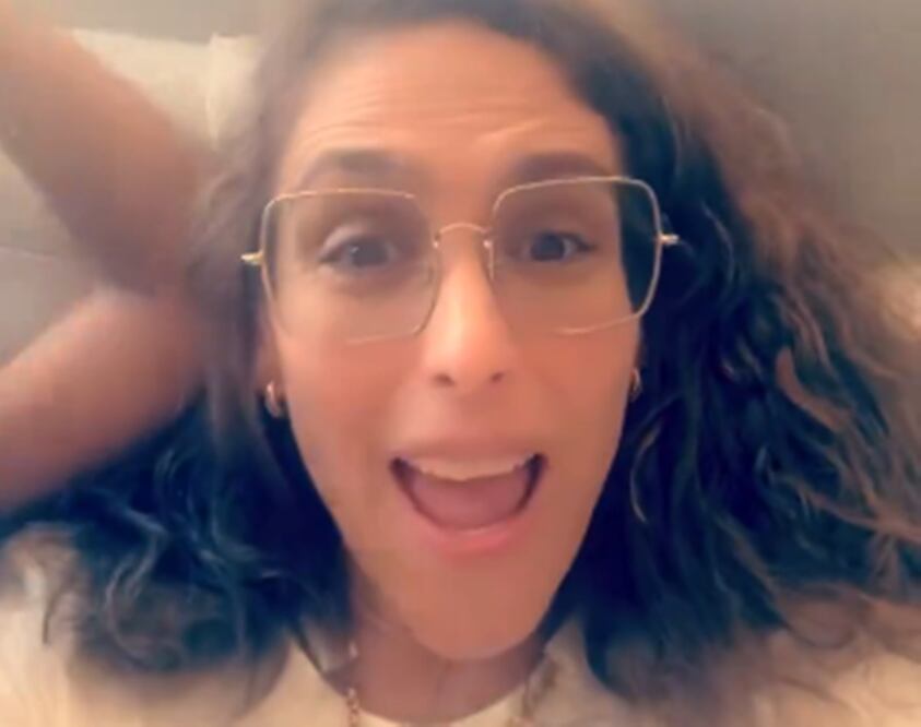 Angélica Vale comparte un video en sus redes sociales, luego de que se propagara información falsa sobre su persona.
Foto: Instagram