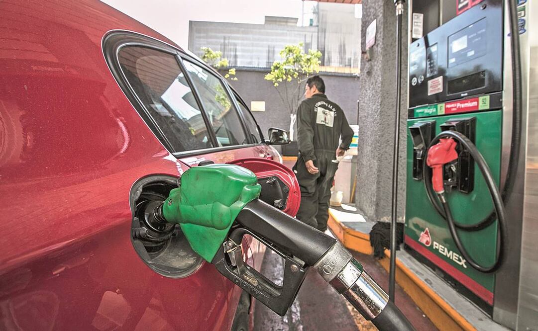 El alza en los precios de combustibles inició en noviembre de 2020 y ya acumula nueve meses. Foto: Archivo/EL UNIVERSAL.