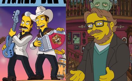 De los Tigres del Norte a Guillermo del Toro; estos son los mexicanos que han aparecido en episodios de “Los Simpson”