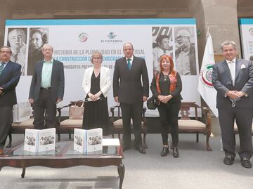 Presentan libro sobre la historia de la pluralidad en EL UNIVERSAL