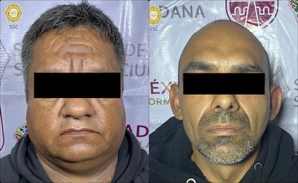 Caen "El Minimi" y "El Pitufo" del Cártel de Tláhuac; están relacionados con narcomenudeo, extorsión y despojo de predios