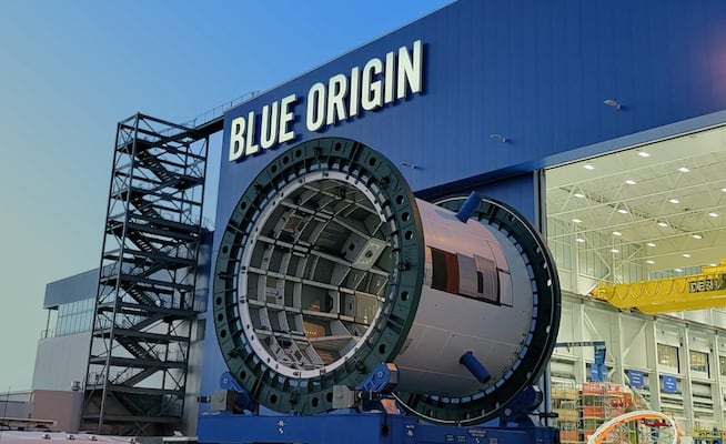IA aliada de Blue Origin para llegar a la luna